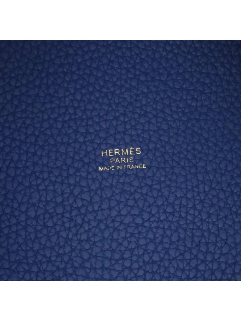 Hermes Handbag Picotin Lock PM Blue Electric